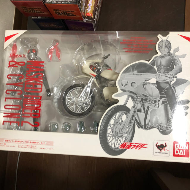 新品　S.H.Figuarts 仮面ライダー旧2号&サイクロン号(改造Ver