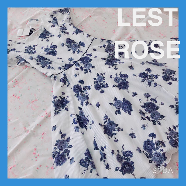 LEST ROSE レストローズ 花柄 フラワー ワンピース