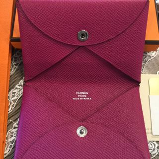 エルメス(Hermes)のとお様専用　新品 未使用 HERMES エルメス カードケース カルヴィ(名刺入れ/定期入れ)