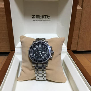 ゼニス(ZENITH)のゼニス　レインボーフライバック　ZENITH　エルプリミロ　送料無料(腕時計(アナログ))