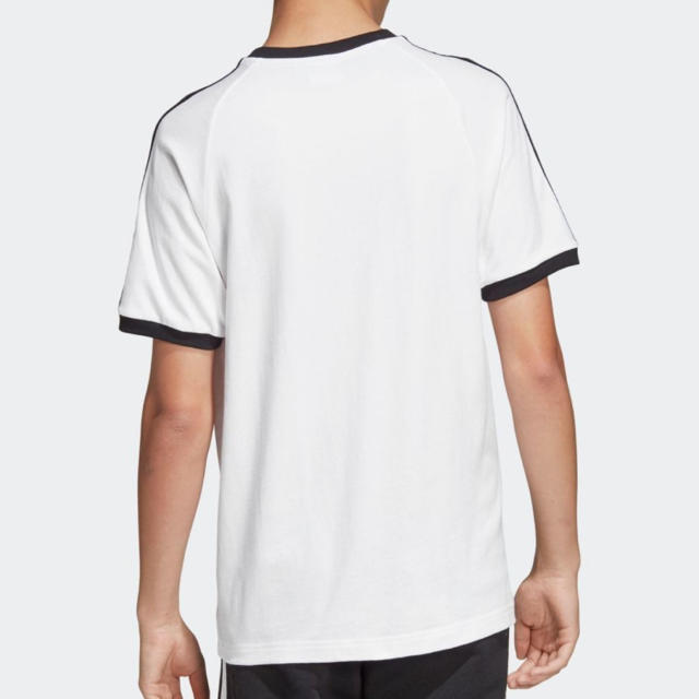 adidas(アディダス)のadidas スリーストライプTシャツ アディダスオリジナルス レディースのトップス(Tシャツ(半袖/袖なし))の商品写真