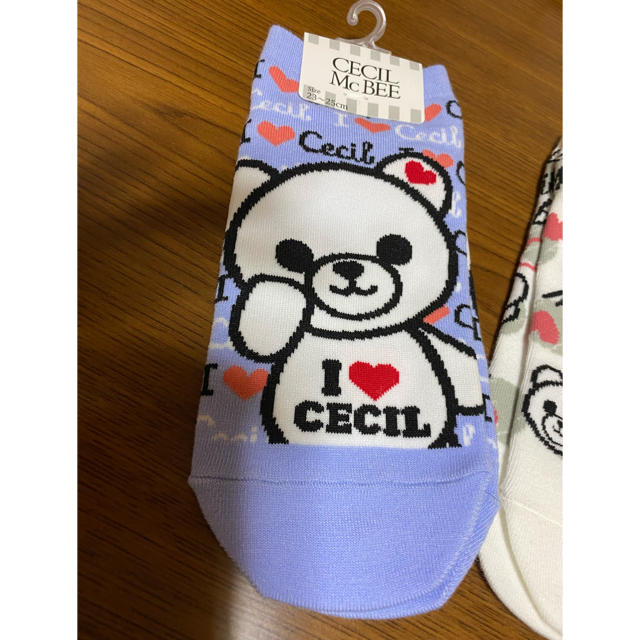 CECIL McBEE(セシルマクビー)のるな様専用　　セシル靴下 レディースのレッグウェア(ソックス)の商品写真