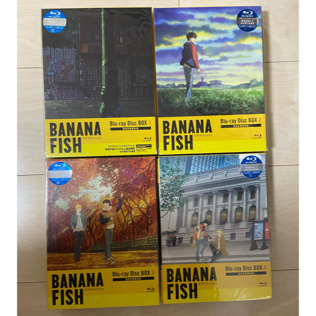 BANANA FISH Blu-ray BOX 1〜4巻セット 収納ボックス付き 1