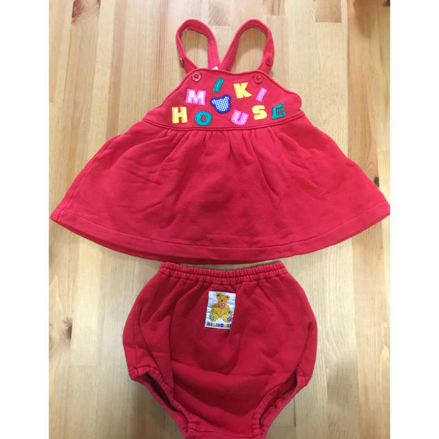 mikihouse(ミキハウス)のMIKIHOUSE スカート パンツ セット キッズ/ベビー/マタニティのベビー服(~85cm)(スカート)の商品写真