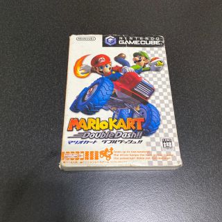 ニンテンドーゲームキューブ(ニンテンドーゲームキューブ)のマリオカート　ダブルダッシュ(家庭用ゲームソフト)