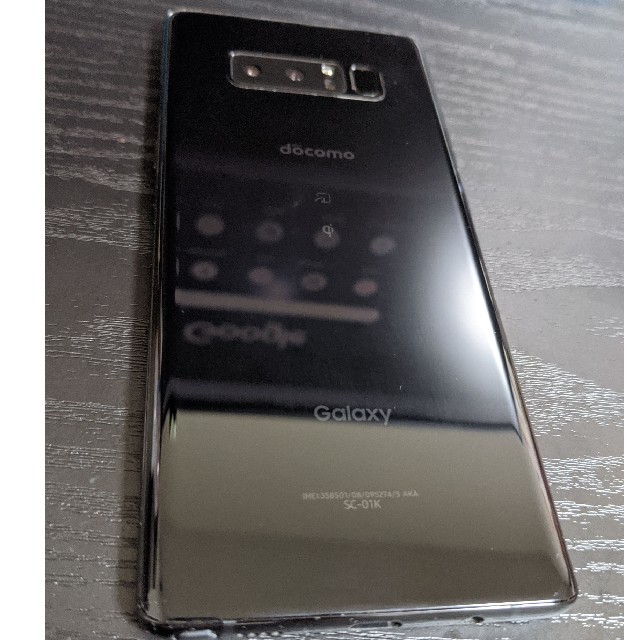 SIMロック解除済み docomo SC-01K galaxy note8