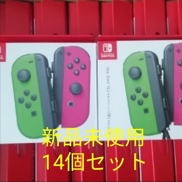 熱い販売 joy ジョイコン 14台セット 新品 - Switch Nintendo con ⑥ ...