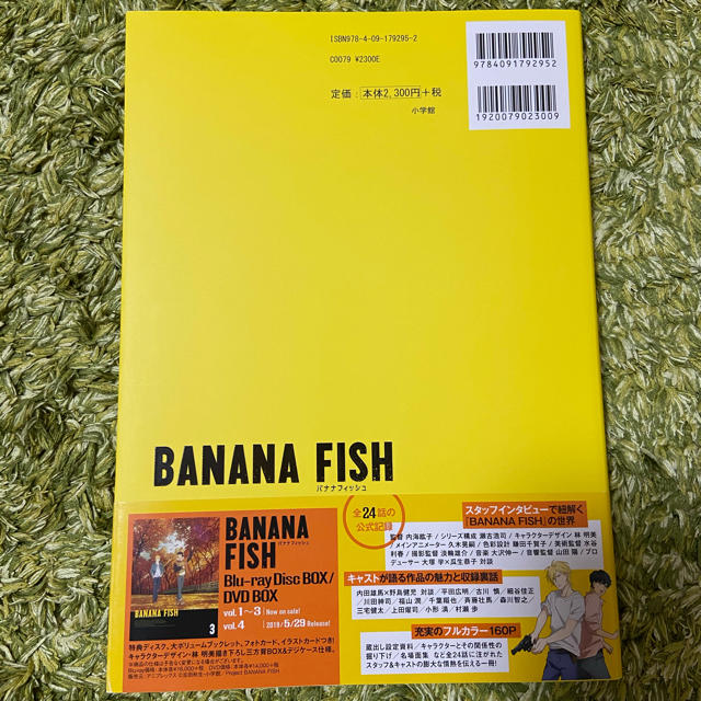 BANANA FISH(バナナフィッシュ)のBANANA FISH TVアニメ オフィシャルガイド Moment エンタメ/ホビーのアニメグッズ(その他)の商品写真