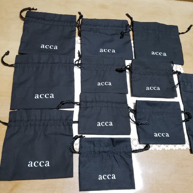 acca(アッカ)の新品同様　アッカ　中袋5枚　小袋5枚　長袋1枚　保管袋　保存袋　11枚セット　3 レディースのバッグ(ショップ袋)の商品写真