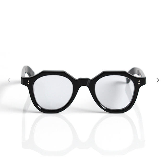 Ayame(アヤメ)のギュパール gp-02 黒 度なし透明 メンズのファッション小物(サングラス/メガネ)の商品写真