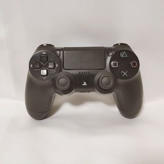 プレイステーション4(PlayStation4)のPS4 純正 コントローラー CUH-ZCT1J ジェットブラック(その他)