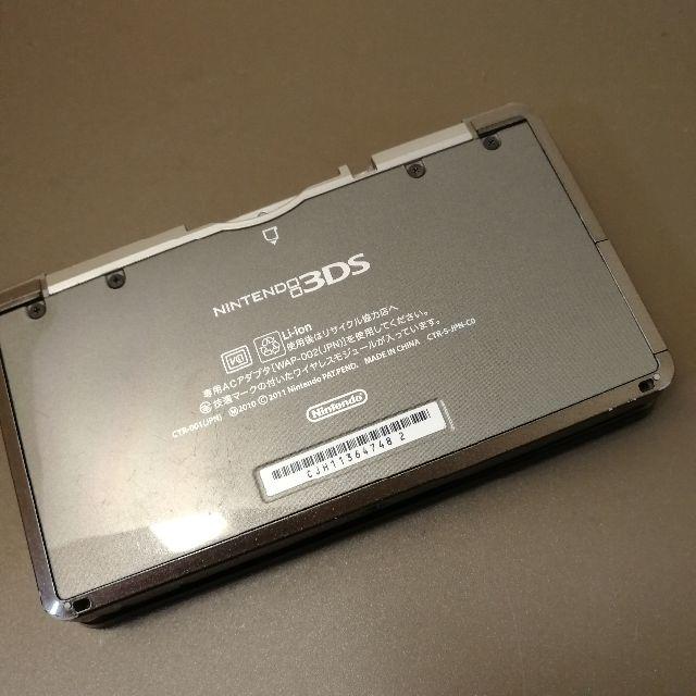 安心の整備済み！◆任天堂3DS 本体◆コスモブラック◆02 3