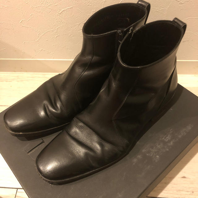 dior homme ジップブーツ　黒色 42(27センチ)