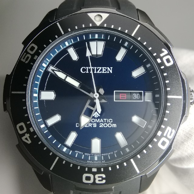 CITIZEN(シチズン)のシチズンプロマスター　NY0075-12L　自動巻き　青文字盤　チタンモデル メンズの時計(腕時計(アナログ))の商品写真