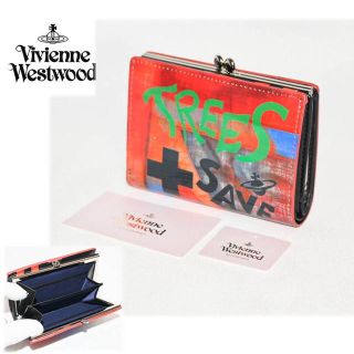 ヴィヴィアンウエストウッド(Vivienne Westwood)の 《ヴィヴィアンウエストウッド》新品 ユニオンジャック柄 二つ折り財布 がま口 (財布)