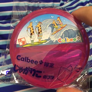 カルビー(カルビー)のcalbee+限定じゃがりこのフタ(千葉)(キャラクターグッズ)