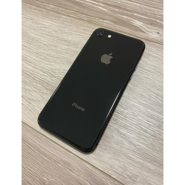 iPhone8 256GB ブラック SIMロック解除済み ※故障あり