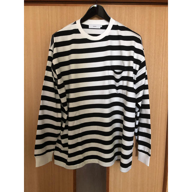 グラフペーパー　Border L/S Pocket Tee 2020ss 未使用 メンズのトップス(Tシャツ/カットソー(七分/長袖))の商品写真