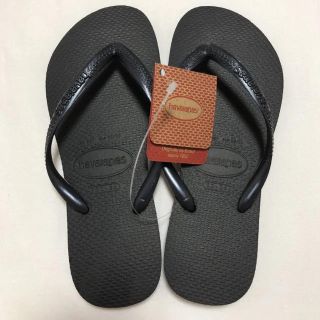 ハワイアナス(havaianas)のハワイアナス　スリム　ブラック(ビーチサンダル)