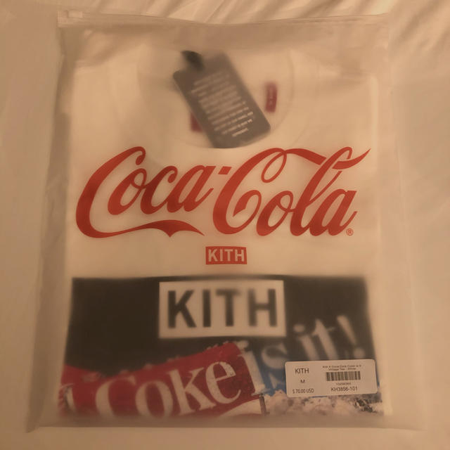 【送料込み】KITH X COCA-COLA TEE size Mメンズ