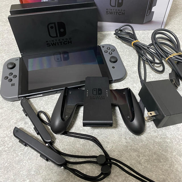 Nintendo Switch JOY-CON グレー 本体  HAC-S-KA