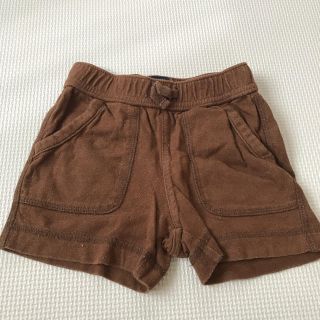 ベビーギャップ(babyGAP)のbaby Gapショートパンツ ブラウン 80サイズ(パンツ)