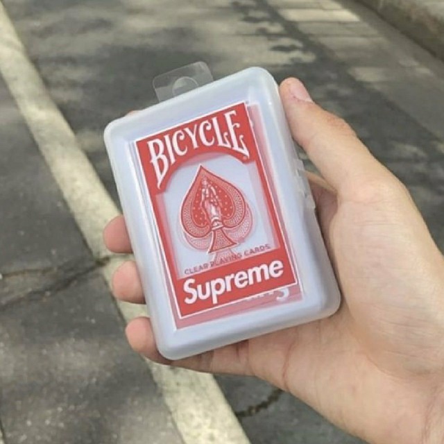 Supreme(シュプリーム)のSupreme Bicycle Clear Playing Cards メンズのファッション小物(その他)の商品写真