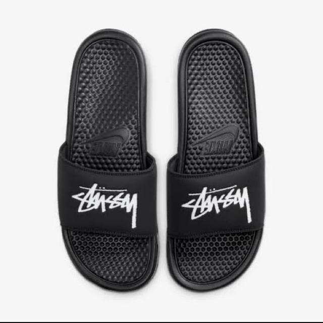 【最安値】 ナイキ x ステューシー べナッシ スライド nike stussy