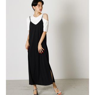 アズールバイマウジー(AZUL by moussy)のAZUL⭐︎バックレースアップセットワンピース(ロングワンピース/マキシワンピース)