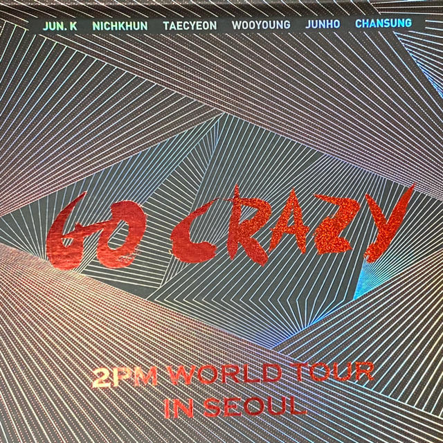 2PM GO CRAZY DVD