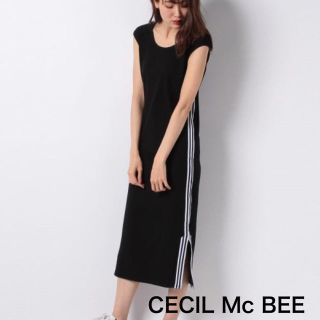 セシルマクビー(CECIL McBEE)の【CECIL Mc BEE】 サイドライン ロングワンピース(ロングワンピース/マキシワンピース)