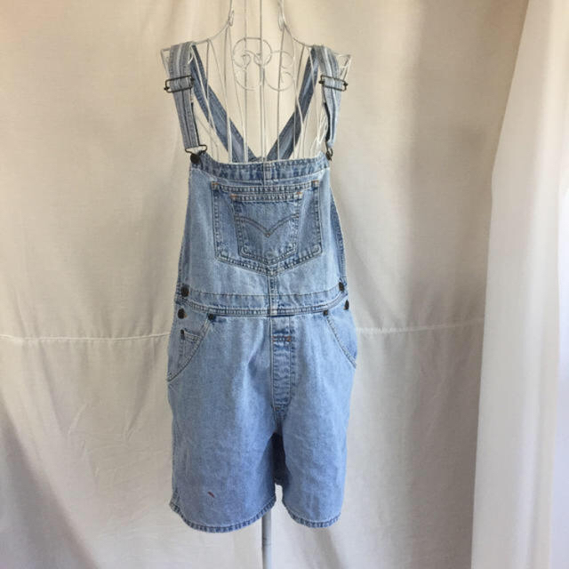 DEPT(デプト)の最終値下 vintage Levis リーバイス デニムオーバーオール レディースのパンツ(サロペット/オーバーオール)の商品写真