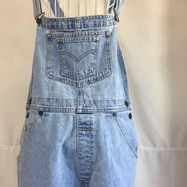 DEPT(デプト)の最終値下 vintage Levis リーバイス デニムオーバーオール レディースのパンツ(サロペット/オーバーオール)の商品写真