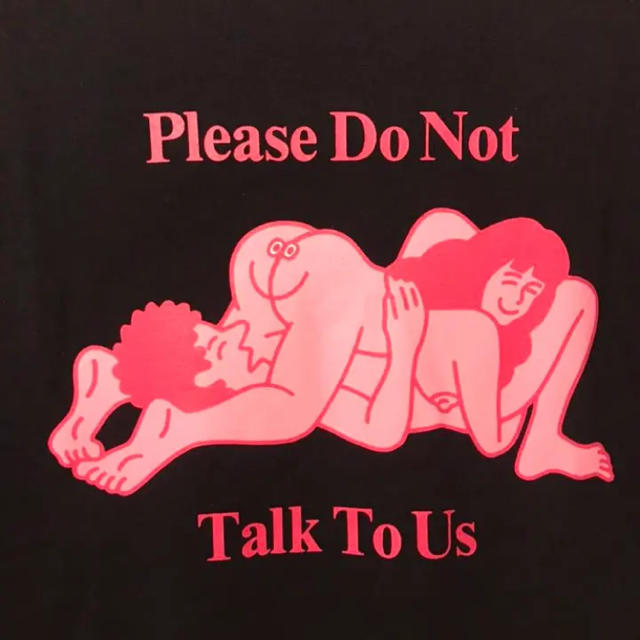 LABRAT(ラブラット)のLABRAT×face Please do not talk to usTシャツ メンズのトップス(Tシャツ/カットソー(半袖/袖なし))の商品写真