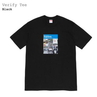 シュプリーム(Supreme)のsupreme Verify Tee(Tシャツ/カットソー(半袖/袖なし))