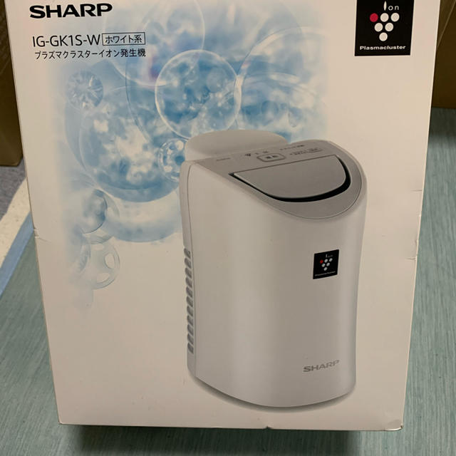 SHARP シャープ プラズマクラスターイオン発生機 IG-GK1S-P