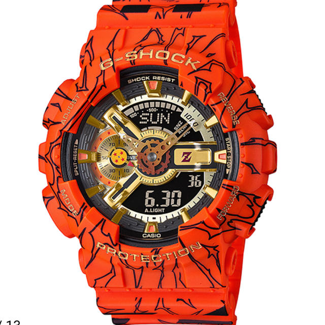 G-SHOCK　ドラゴンボール　コラボモデル　GA-110JDB-1A4JR