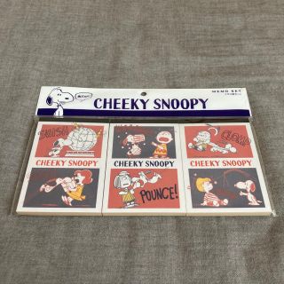 ユニバーサルスタジオジャパン(USJ)の【新品】USJ SNOOPY メモパッド3冊セット(ノート/メモ帳/ふせん)