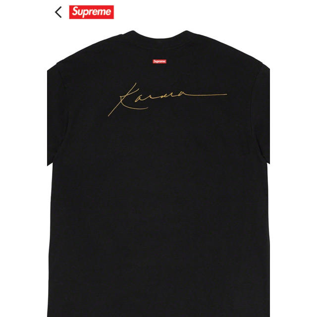 Supreme(シュプリーム)のsupreme tee tシャツ　ブラック　Lサイズ メンズのトップス(Tシャツ/カットソー(半袖/袖なし))の商品写真