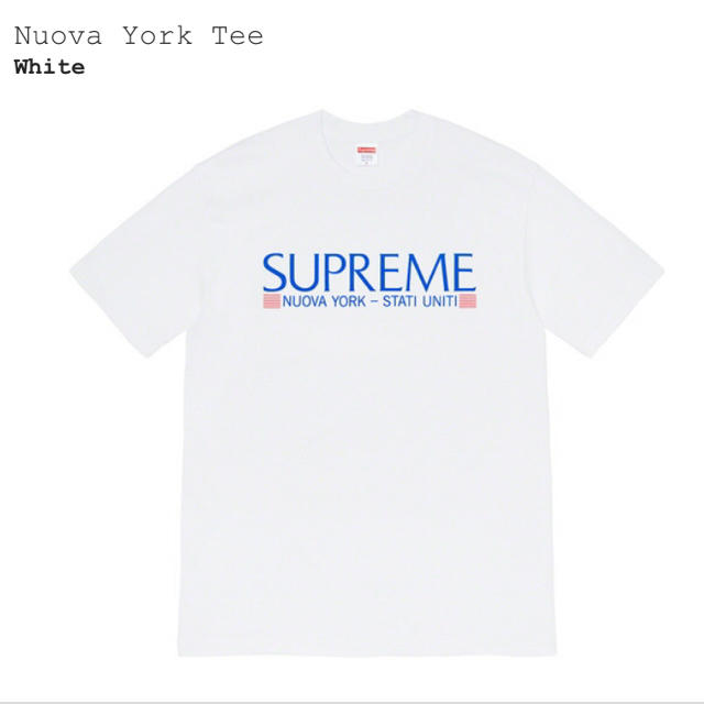 supreme nuova york tee