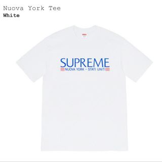 シュプリーム(Supreme)の supreme nuova york tee(Tシャツ/カットソー(半袖/袖なし))