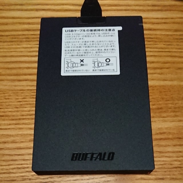 Buffalo(バッファロー)の★Roadking様専用★BUFFALO SSD-PG480U3-B/NL スマホ/家電/カメラのPC/タブレット(PC周辺機器)の商品写真