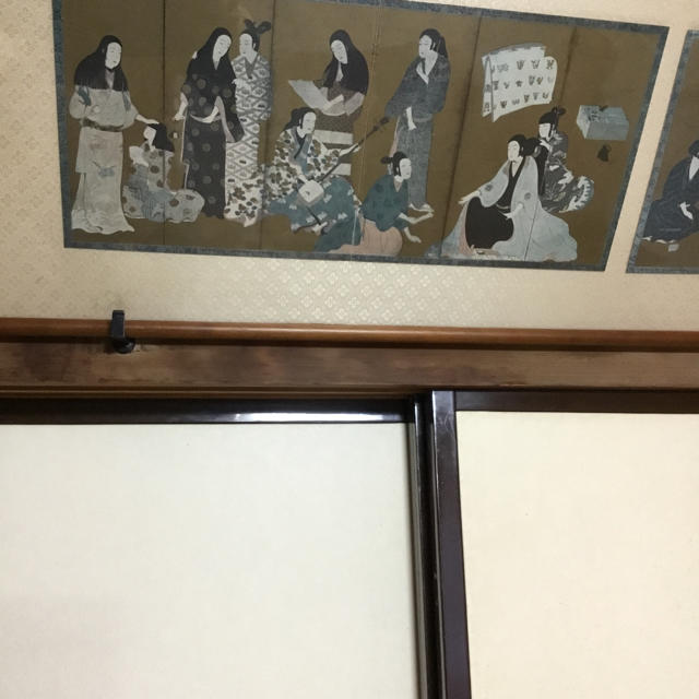 松浦屏風画 エンタメ/ホビーの美術品/アンティーク(絵画/タペストリー)の商品写真