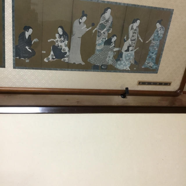 松浦屏風画 エンタメ/ホビーの美術品/アンティーク(絵画/タペストリー)の商品写真