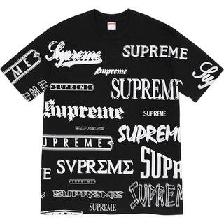 シュプリーム(Supreme)のSupreme Multi Logo Tee Black Lサイズ(Tシャツ/カットソー(半袖/袖なし))