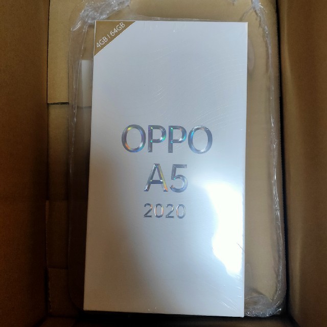 OPPO A5 2020 モバイル対応 simフリー ブルー