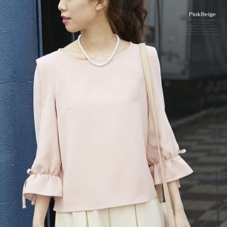 トッコ(tocco)のtocco新品♡袖シースルーブラウス(シャツ/ブラウス(長袖/七分))