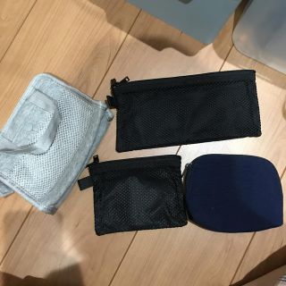 ムジルシリョウヒン(MUJI (無印良品))の無印ポーチセット売り(ポーチ)