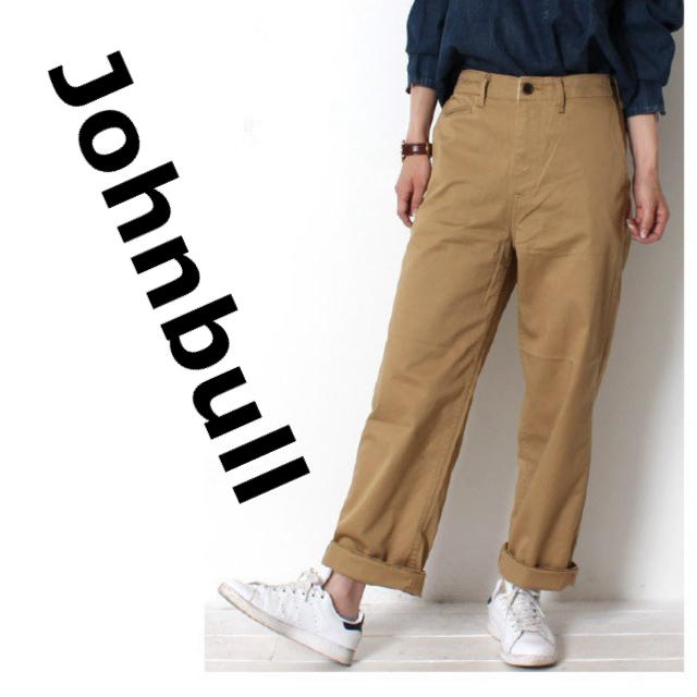 新品・Johnbull ワイドチノパンツ ワイドパンツ チノパンツ　Sサイズ