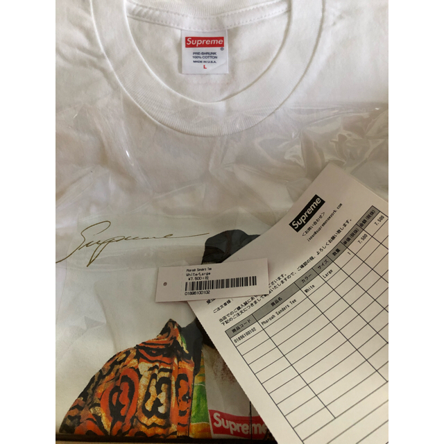 L Supreme Pharoah Sanders Tee White 3